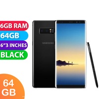 Samsung Galaxy Note 8 (64GB, Black) - Grade (Excellent)