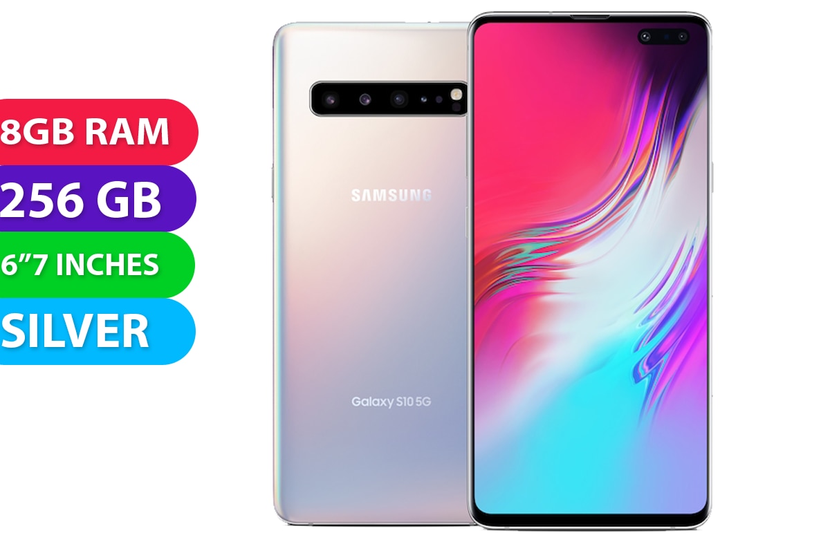 Samsung s10 5g silver sale