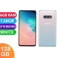 Samsung Galaxy S10e (128GB, White) - Grade (Excellent)