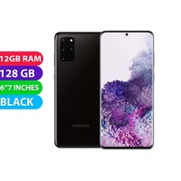 Samsung Galaxy S20+ Plus 5G (12GB RAM, 128GB, Black) - Grade (Excellent)