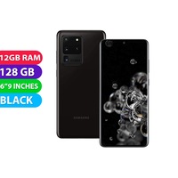 Samsung Galaxy S20 Ultra Australian Stock 5G (12GB RAM, 128GB, Black) - Refurbished (Excellent)