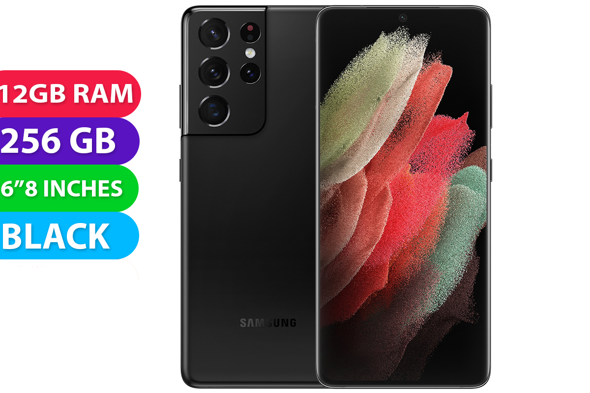 Samsung Galaxy S21 Ultra 5G Australian Stock (256GB, Black) - Grade (Excellent)