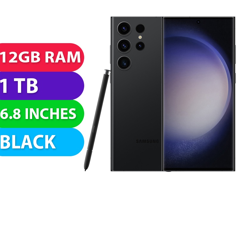Buy Samsung Galaxy S23 ULTRA 5G (1TB, Black) Australian Stock Refurbished (Excellent) MyDeal