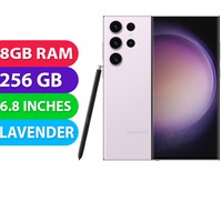 Samsung Galaxy S23 ULTRA 5G (256GB, Lavender) Australian Stock - Used (Excellent)