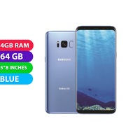 Samsung Galaxy S8 (64GB, Coral Blue) - Refurbished (Excellent)