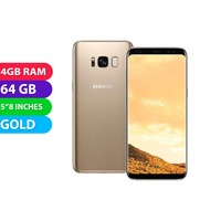 Samsung Galaxy S8 (64GB, Maple Gold) - Grade (Excellent)
