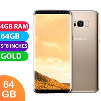 Samsung Galaxy S8 (64GB, Maple Gold) - Grade (Excellent)