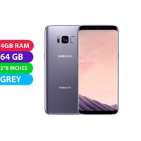 Samsung Galaxy S8 (64GB, Orchid Gray) - Refurbished (Excellent)