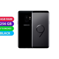 Samsung Galaxy S9 (256GB, Midnight Black) - Refurbished (Excellent)