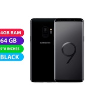 Samsung Galaxy S9 (64GB, Black) Australian Stock - Grade (Excellent)