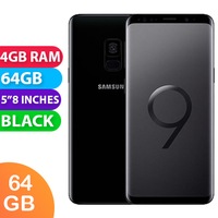 Samsung Galaxy S9 (64GB, Black) - Grade (Excellent)