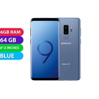 Samsung Galaxy S9+ Plus (64GB, Coral Blue) Australian Stock - Refurbished (Excellent)