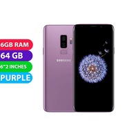 Samsung Galaxy S9+ Plus (64GB, Lilac Purple) Australian Stock - Refurbished (Excellent)