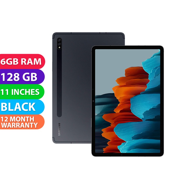 Buy Samsung Galaxy Tab S7 T870 Wifi (6GB RAM, 128GB, Mystic Black ...