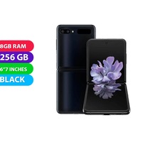 Samsung Galaxy Z Flip (256GB, Black) - Grade (Excellent)