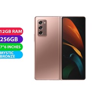 Samsung Galaxy Z Fold 2 5G (256GB, Mystic Bronze) Australian Stock - Refurbished (Excellent)
