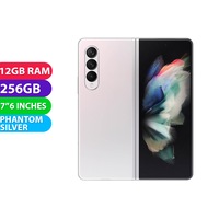 Samsung Galaxy Z Fold 3 5G (256GB, Phantom Silver) Australian Stock - As New