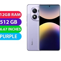 Xiaomi Redmi Note 14 Pro 5G (12GB RAM, 512GB, Lavender Purple) - BRAND NEW