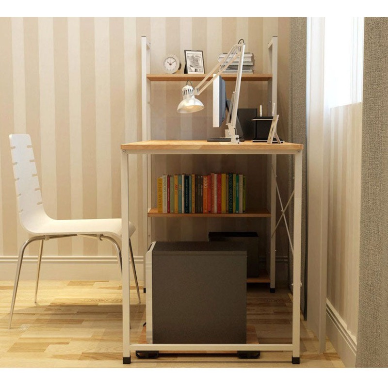 Buy Edge Combination Workstation Computer Desk with Storage Shelves