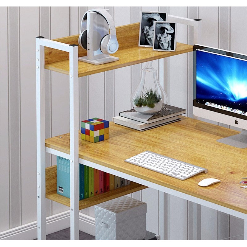 Buy Edge Combination Workstation Computer Desk with Storage Shelves