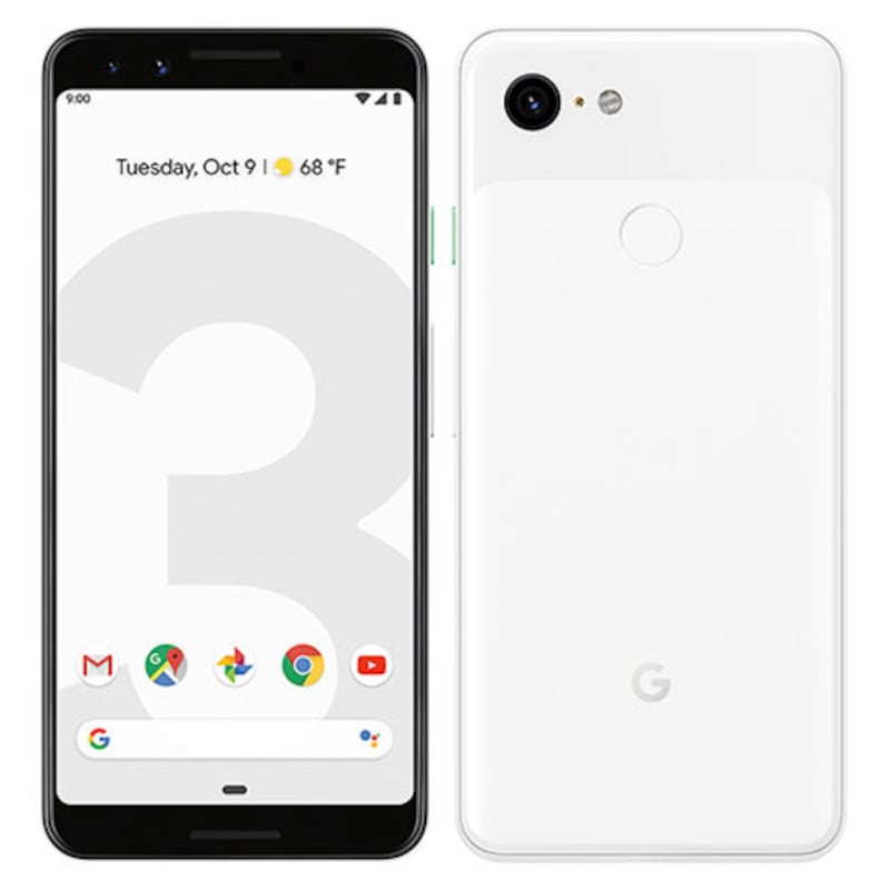 Buy Google Pixel 3 Refurbished Good 128GB, Clearly White - MyDeal