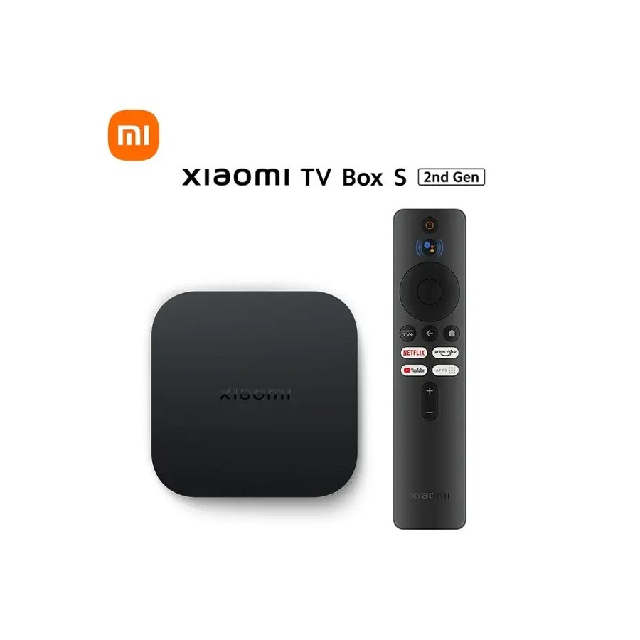 Xiaomi TV Box S 2nd Gen Black - Brand New