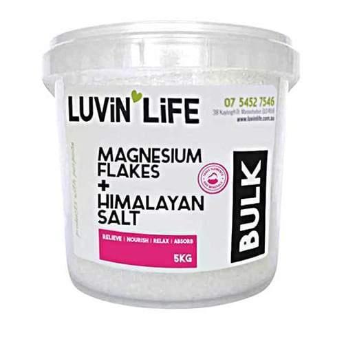 Luvin Life 5kg Magnesium & Himalayan Salt