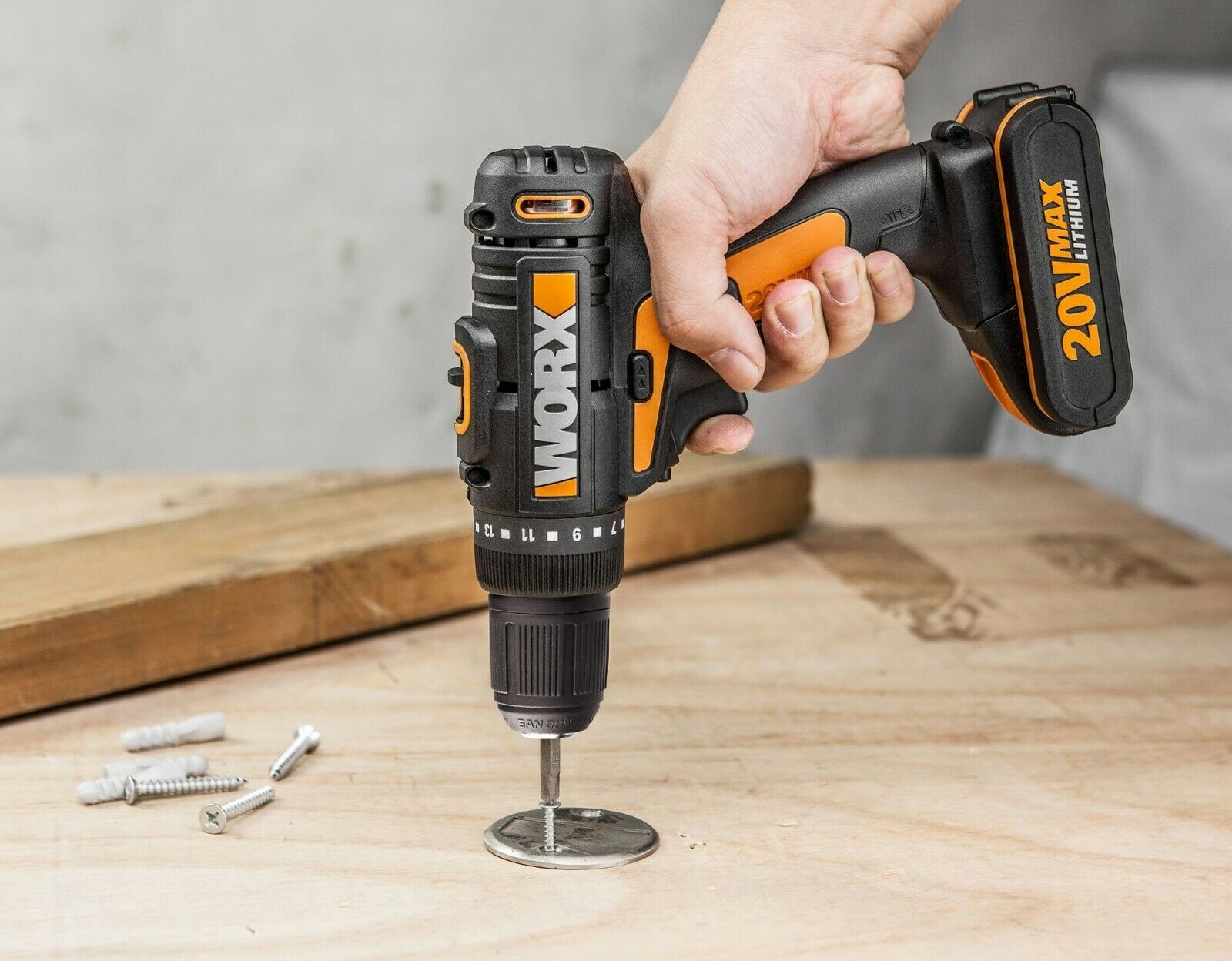 Buy WORX 20V Cordless 35pc Drill Driver Accessory Kit w