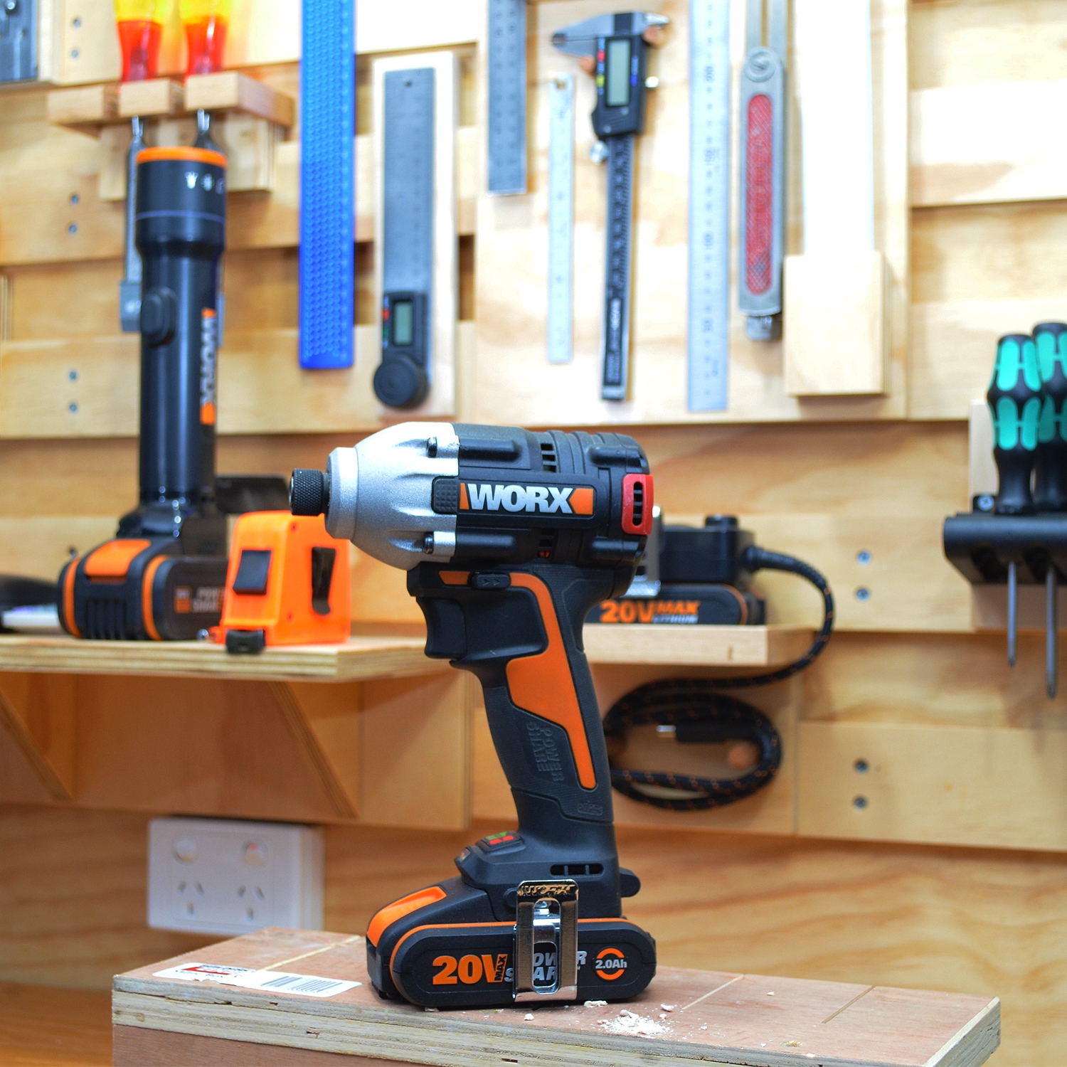 Buy WORX 20V Cordless Brushless 260Nm Impact Driver Skin