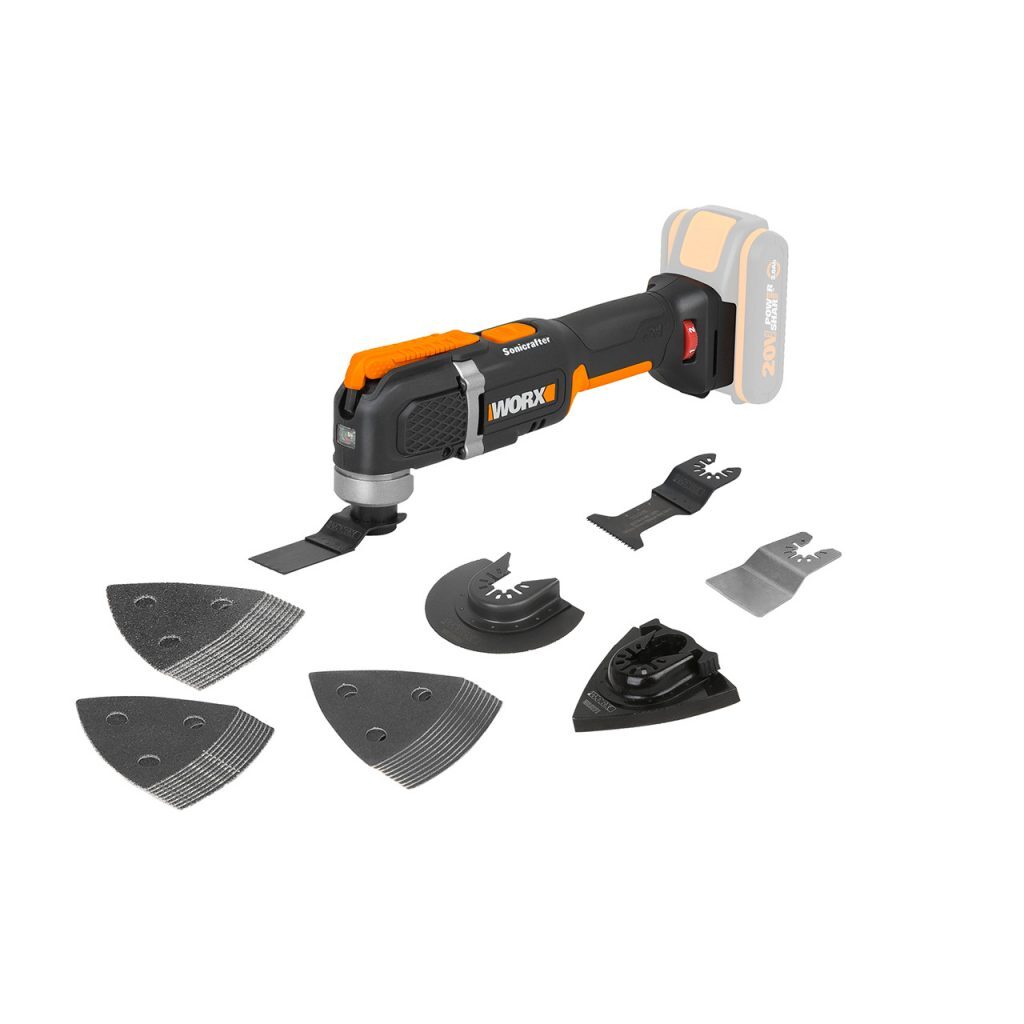 Buy WORX 20V Cordless SoniCrafter Oscillating Multi Tool Skin