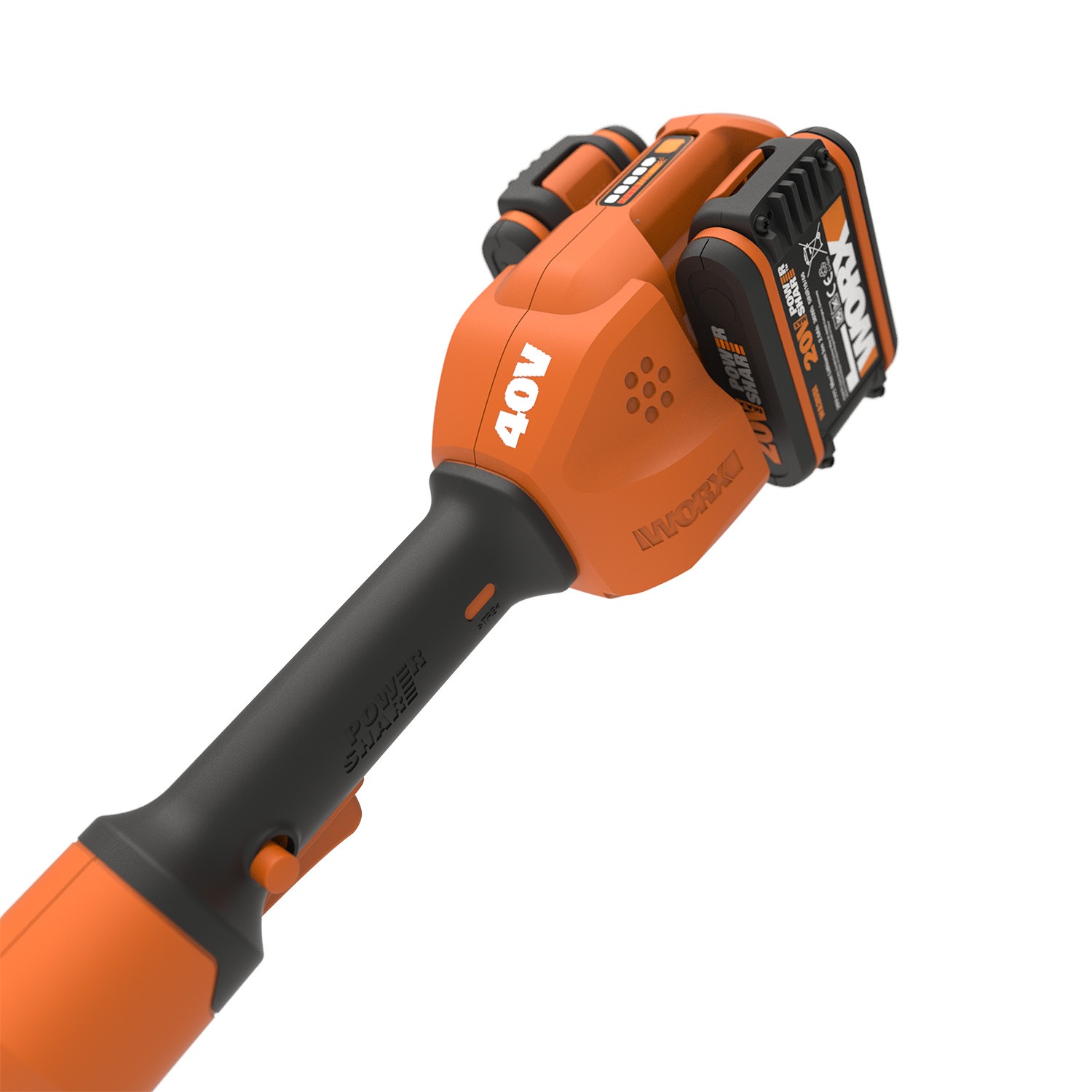 Buy WORX 40V Cordless 30cm Grass Trimmer w 2x POWERSHARE 2Ah