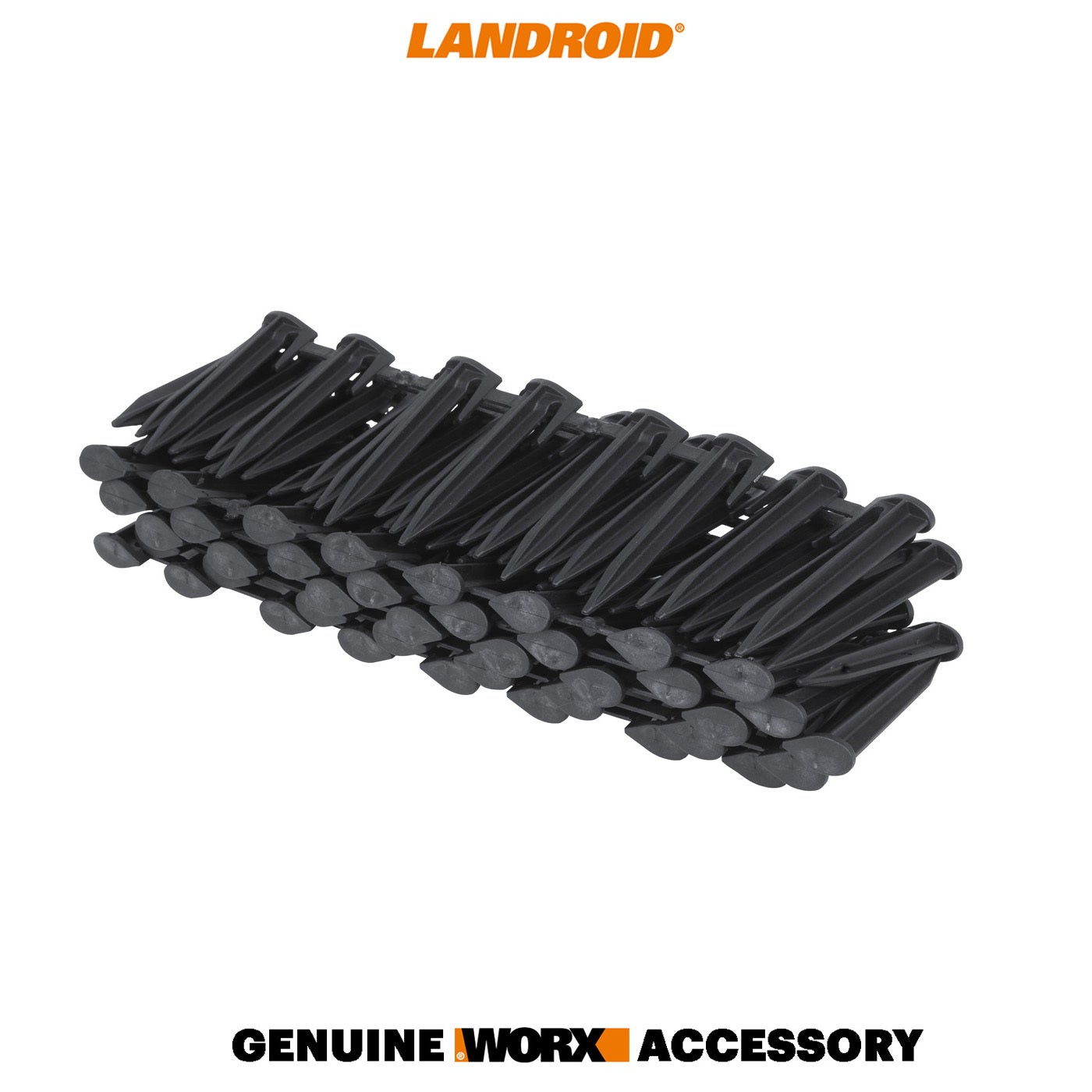 WORX LANDROID 200pc, 83mm Lawn Pegs Stakes for Boundary Wire Installation for Robotic Lawn Mower - 50024938