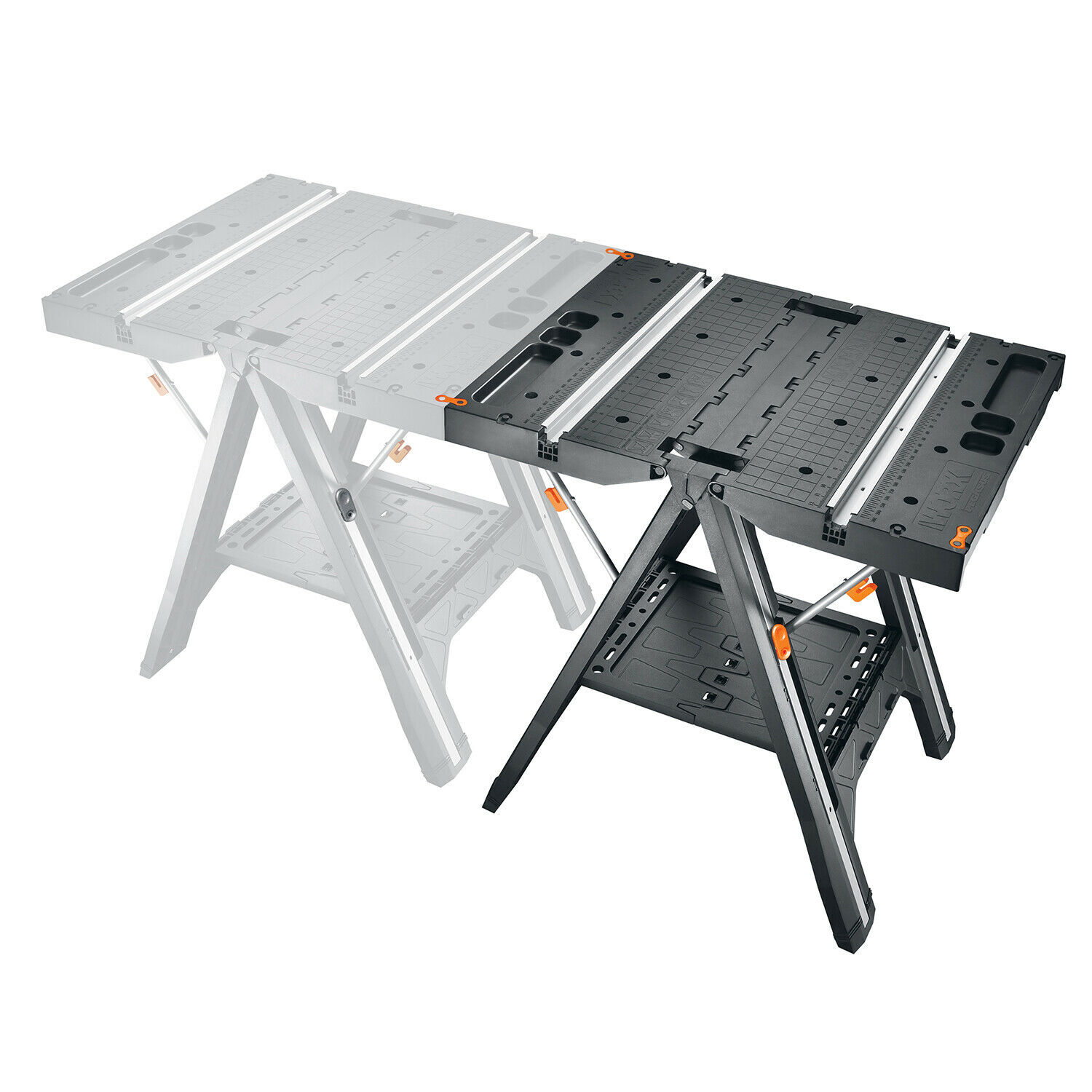 Buy WORX PEGASUS Multi Function Work Table Sawhorse w Quick