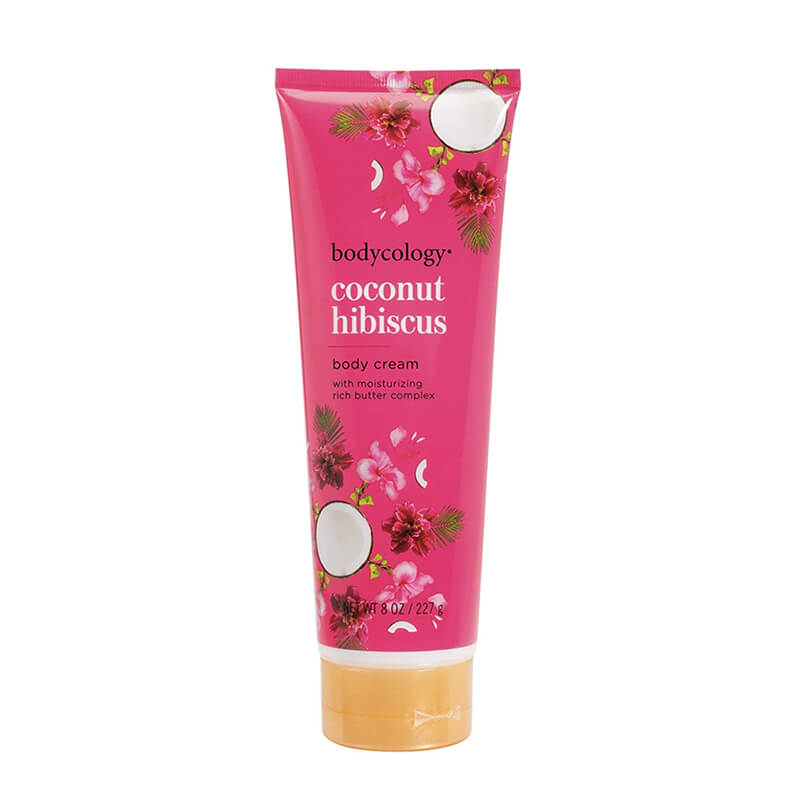Bodycology Coconut Hibiscus Body Cream (Unboxed) 227g (L)