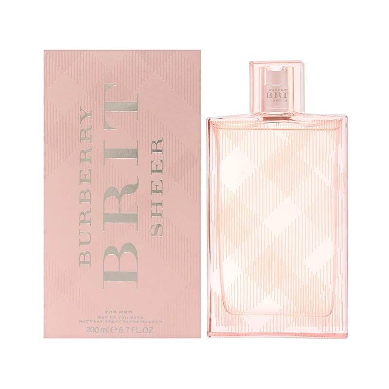 burberry brit sheer for her 200ml