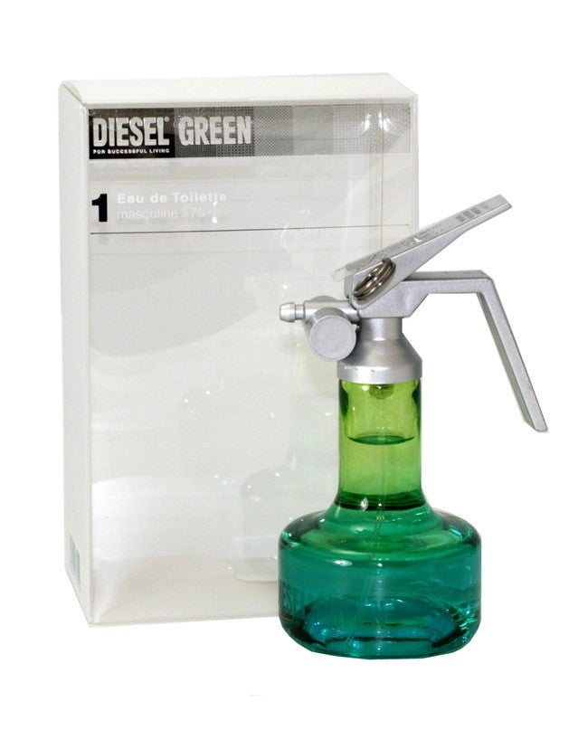 diesel aftershave green bottle