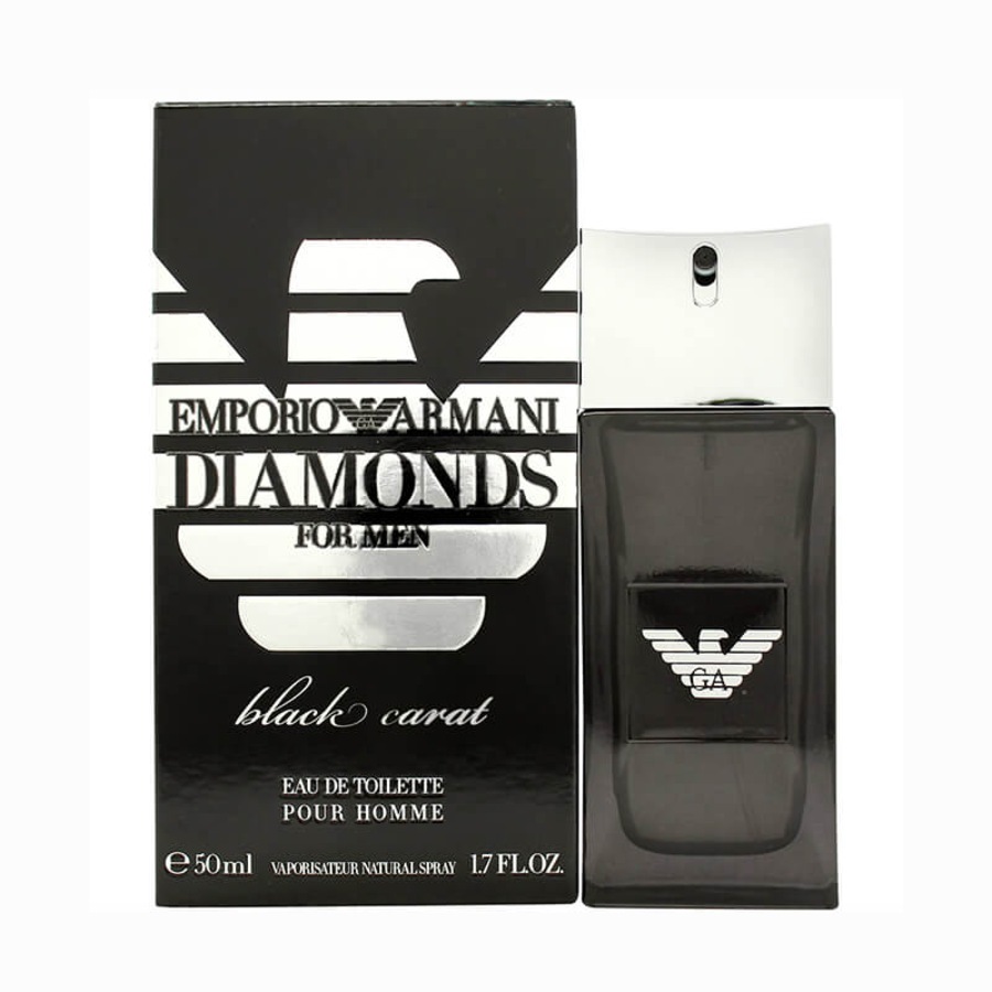 Giorgio Armani Emporio Armani Diamonds Black Carat For Men 50ml EDT (M) SP