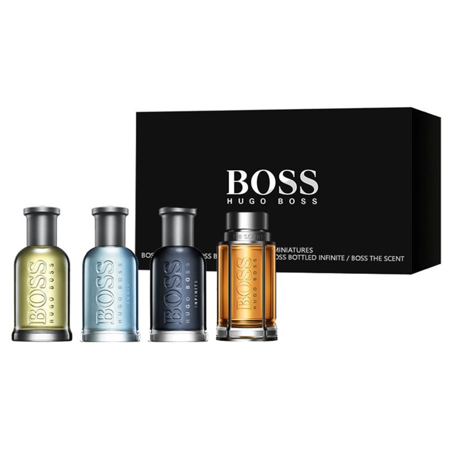 Hugo Boss Boss Collectible Miniatures 4pc Set 4×5ml EDT (M)