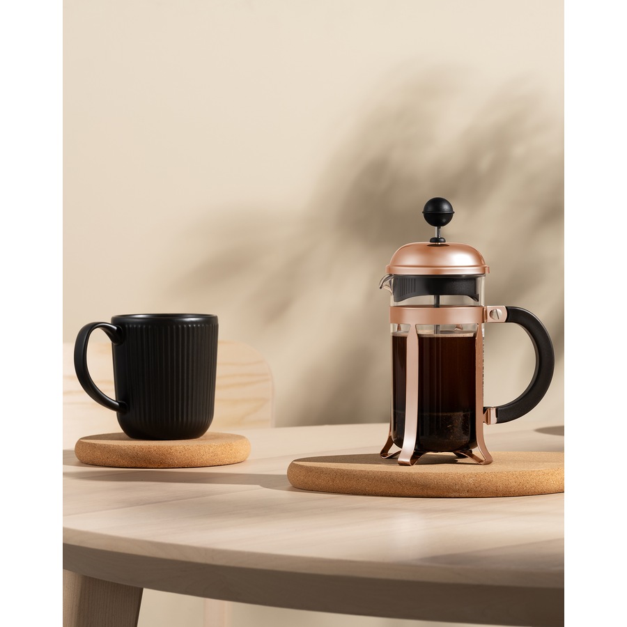Bodum 1923-18 Chambord French Press Copper, 0.35L, 3 Cup Capacity - Copper