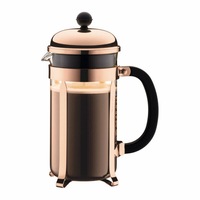 Bodum 1928-18 Chambord French Press Copper, 1.0L - 8 Cup Capacity Copper