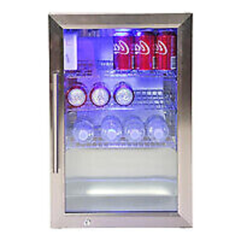 Buy Crossray 4 Burner BBQ Outdoor Kitchen with Fridge MyDeal