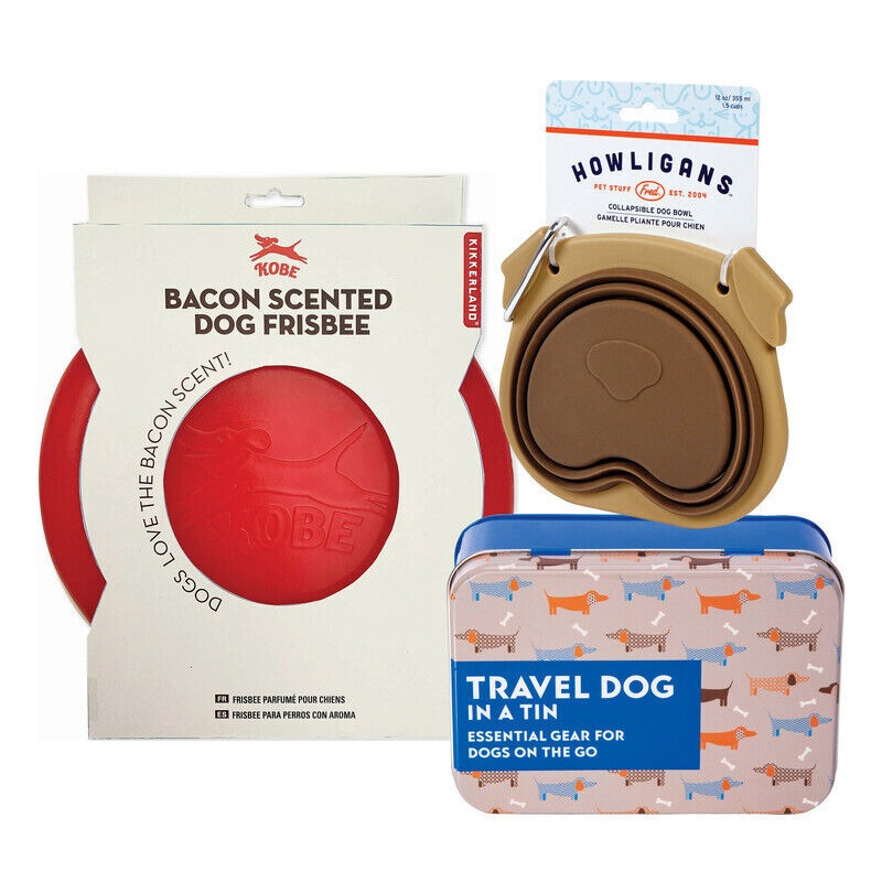Buy Dog Essentials Travel Bundle MyDeal