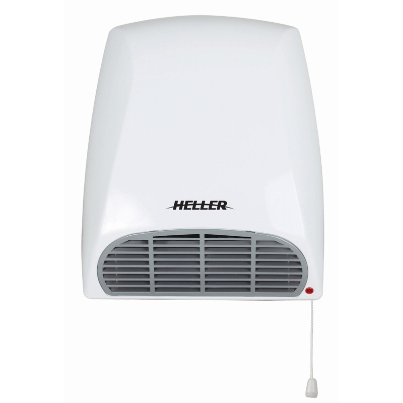 Buy Heller 2000W wall mounted Bathroom Fan Heater - HBH2000 - MyDeal