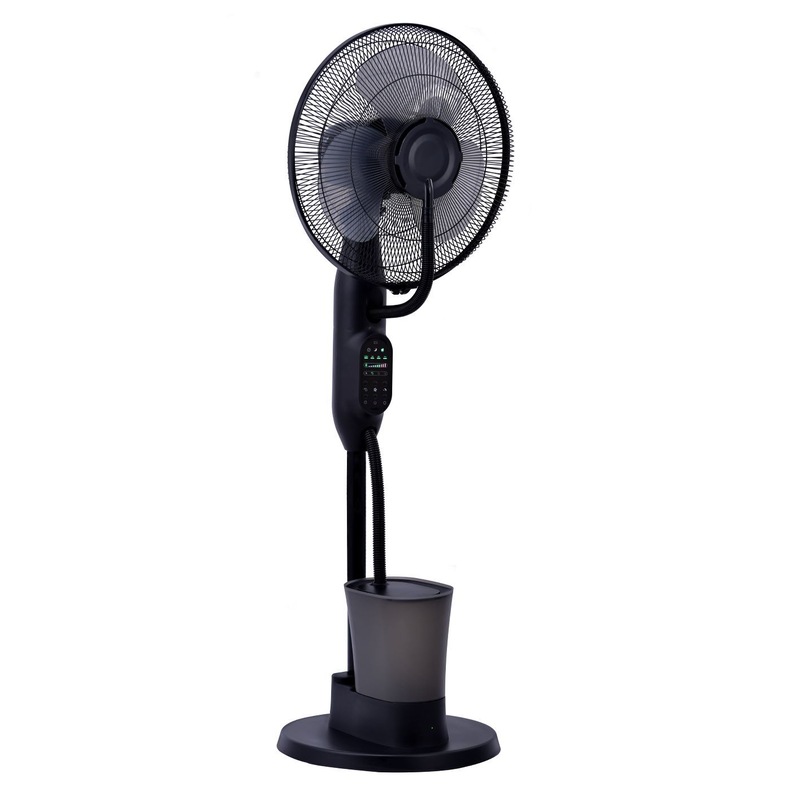 Buy Heller 40cm Misting Pedestal Fan with Remote MyDeal