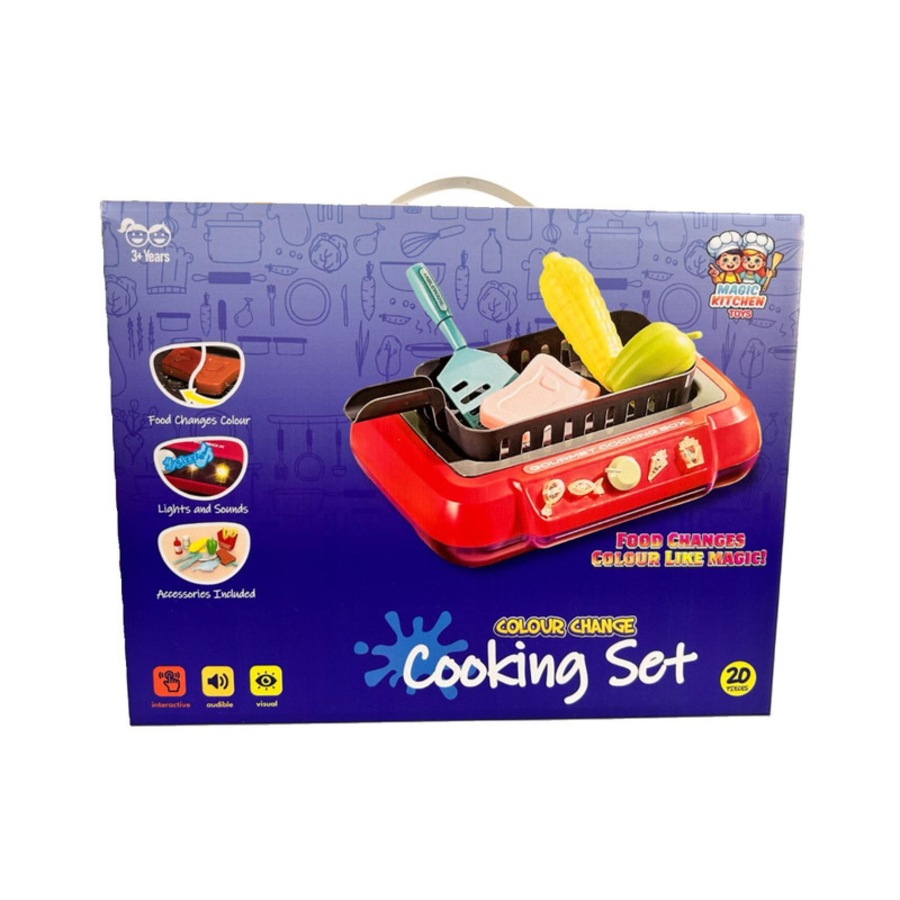 Magic Kitchen Toys Colour Change Cooking Set