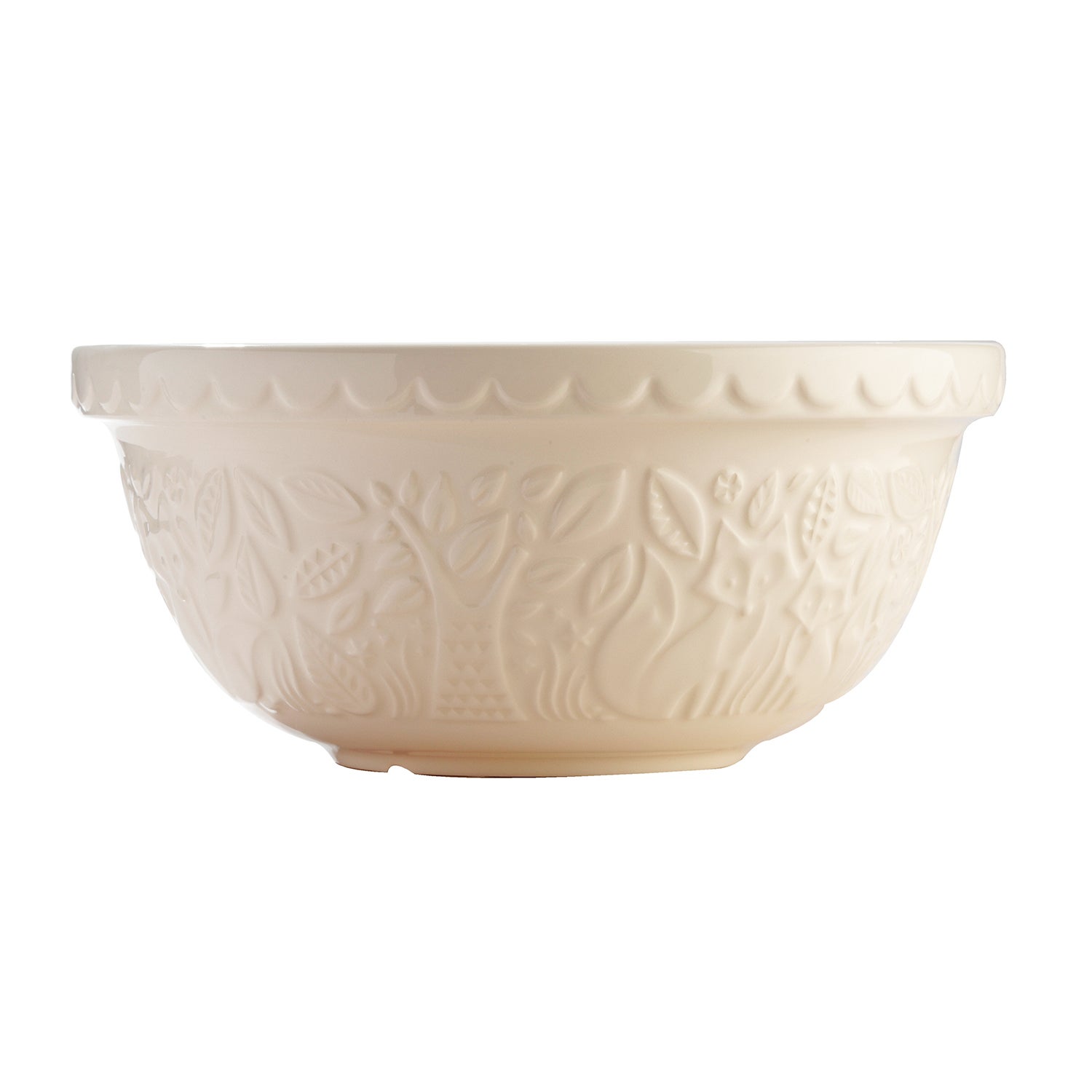 Mason Cash 28454 In The Forest Fox Cream Mixing Bowl, 29cm