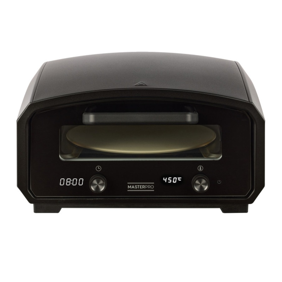 MasterPro 13" Indoor & Outdoor Pizza Oven - Black