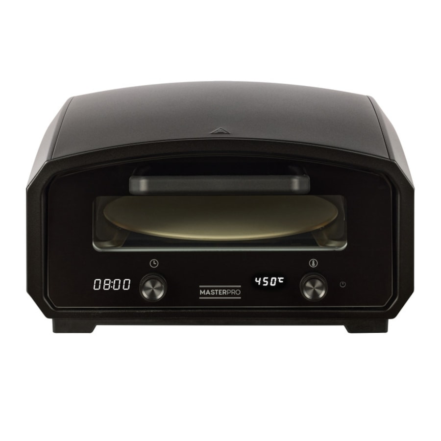 MasterPro 13" Indoor & Outdoor Pizza Oven - Black