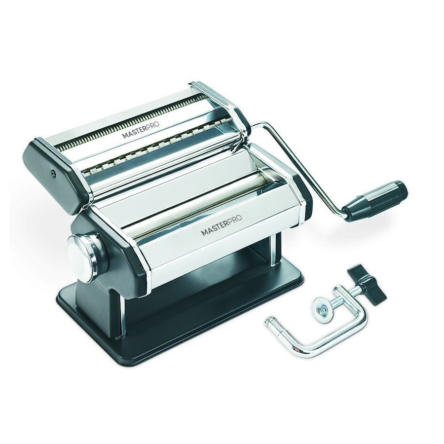 MasterPro Extra Wide Pasta Machine Stainless Steel/Black 25X25X18CM