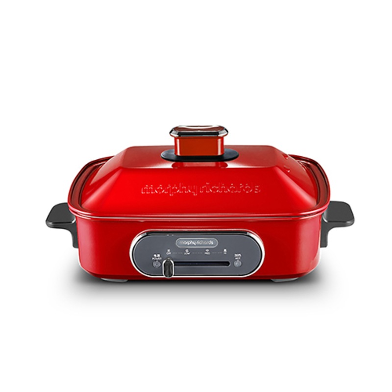 Buy MOrphy Richards 3 in 1 Multifunction Cooking Pot Red MyDeal